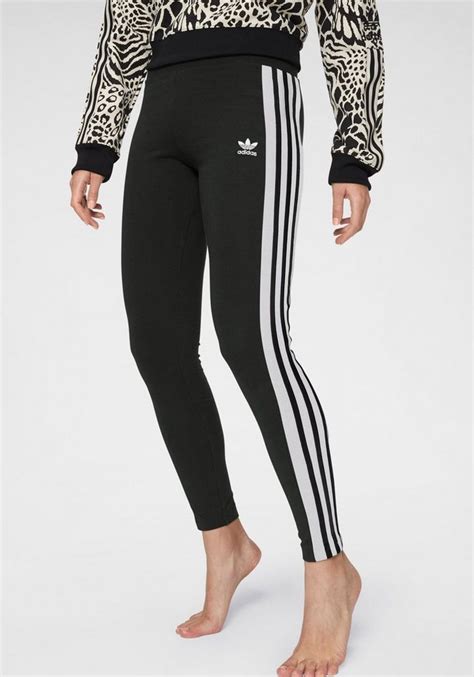 schwarze adidas leggings kombinieren